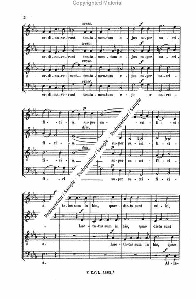 Vier Adventsmotetten aus op. 176 - 4. Ex Sion