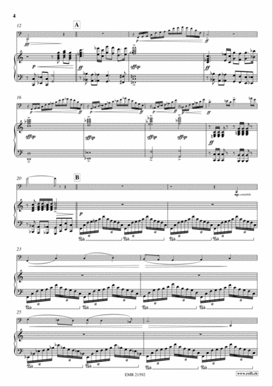 Psychedelia Bass Trombone scores gallery preview page 4