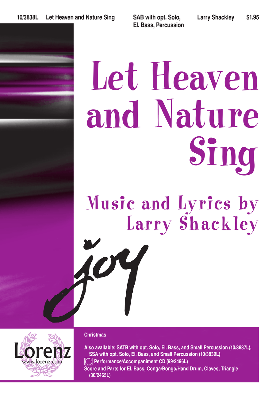 Let Heaven and Nature Sing