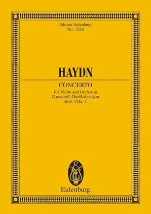 Book cover for Concerto G major