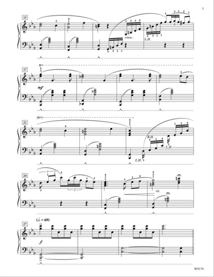 Spanish Rhapsody Spanish Rhapsody Piano Solo scores gallery preview page 3