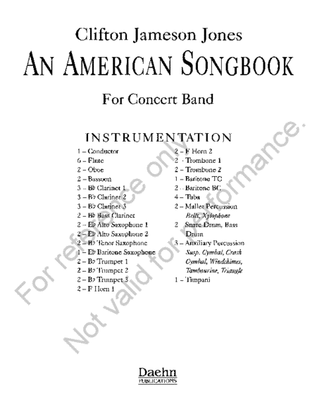 An American Songbook image number null