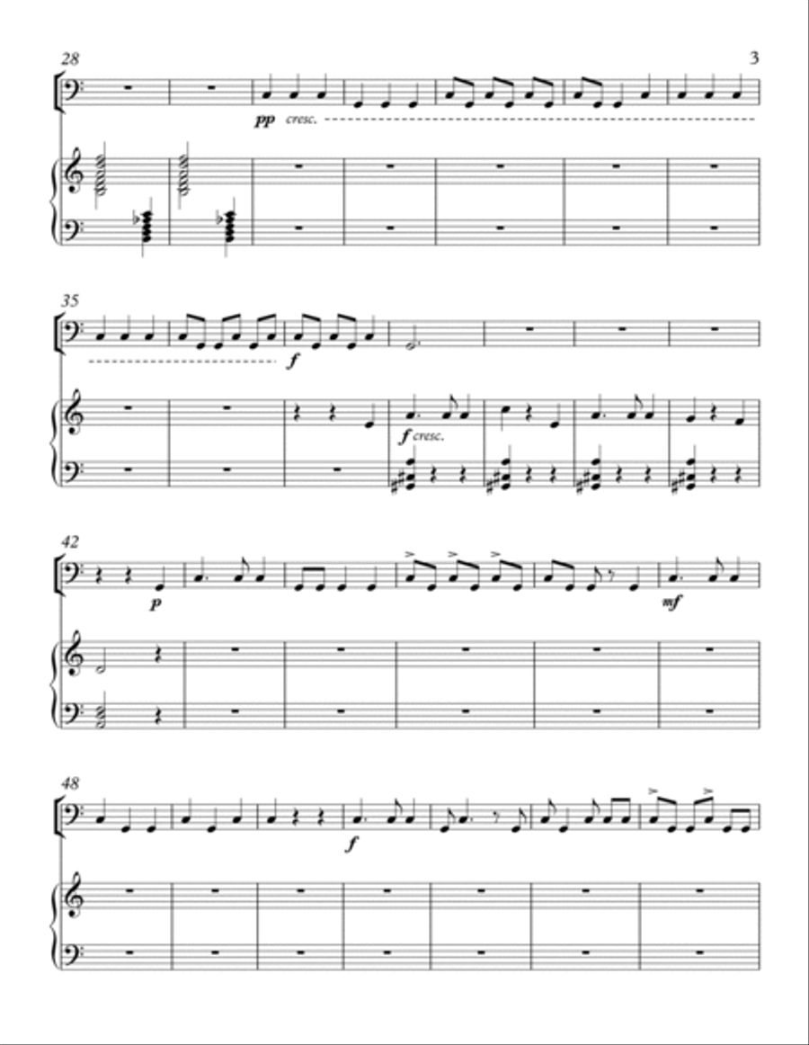 Concertino For Timpani & Piano Piano Accompaniment scores gallery preview page 2