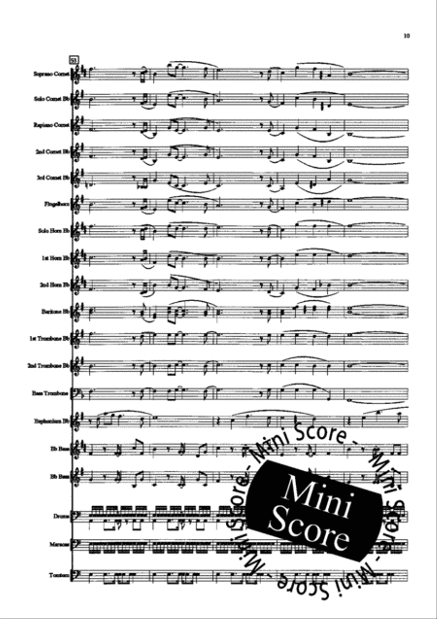 Children of Sanchez Brass Band scores gallery preview page 12