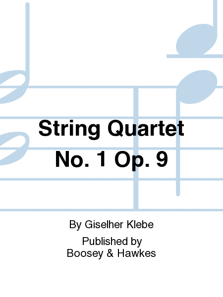 String Quartet No. 1 Op. 9