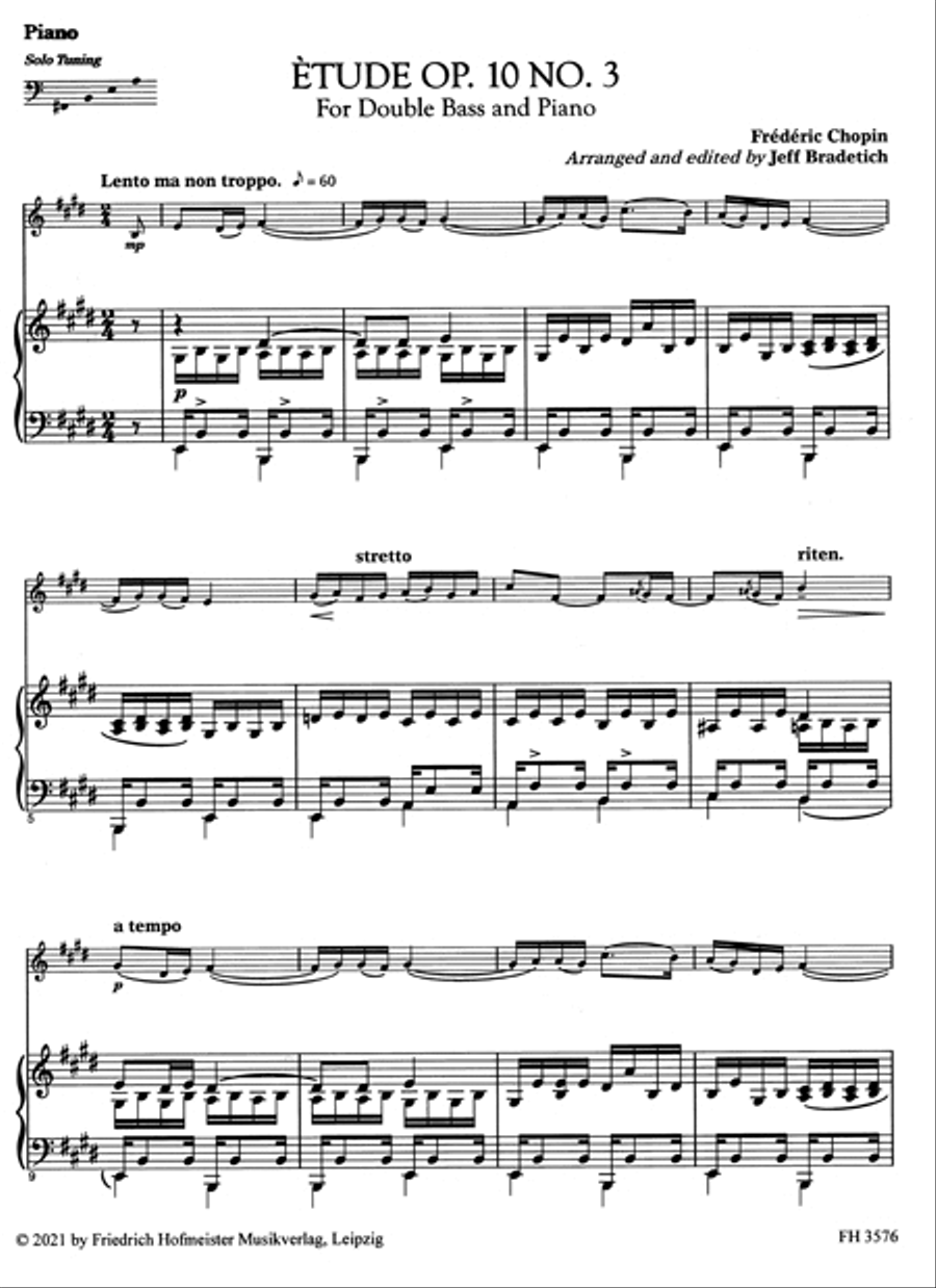The Singing Double Bass The Singing Double Bass Double Bass scores gallery preview page 2