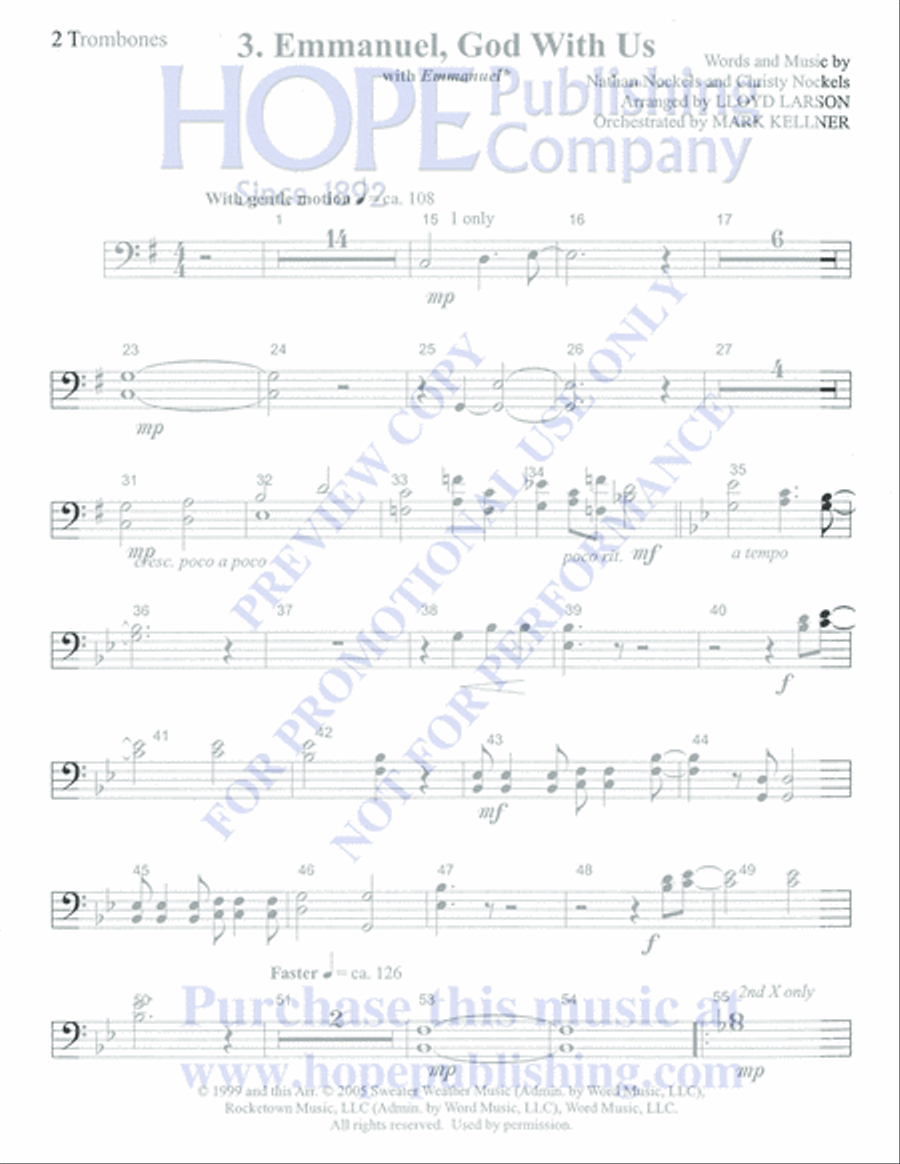 Emmanuel Emmanuel Orchestra scores gallery preview page 249