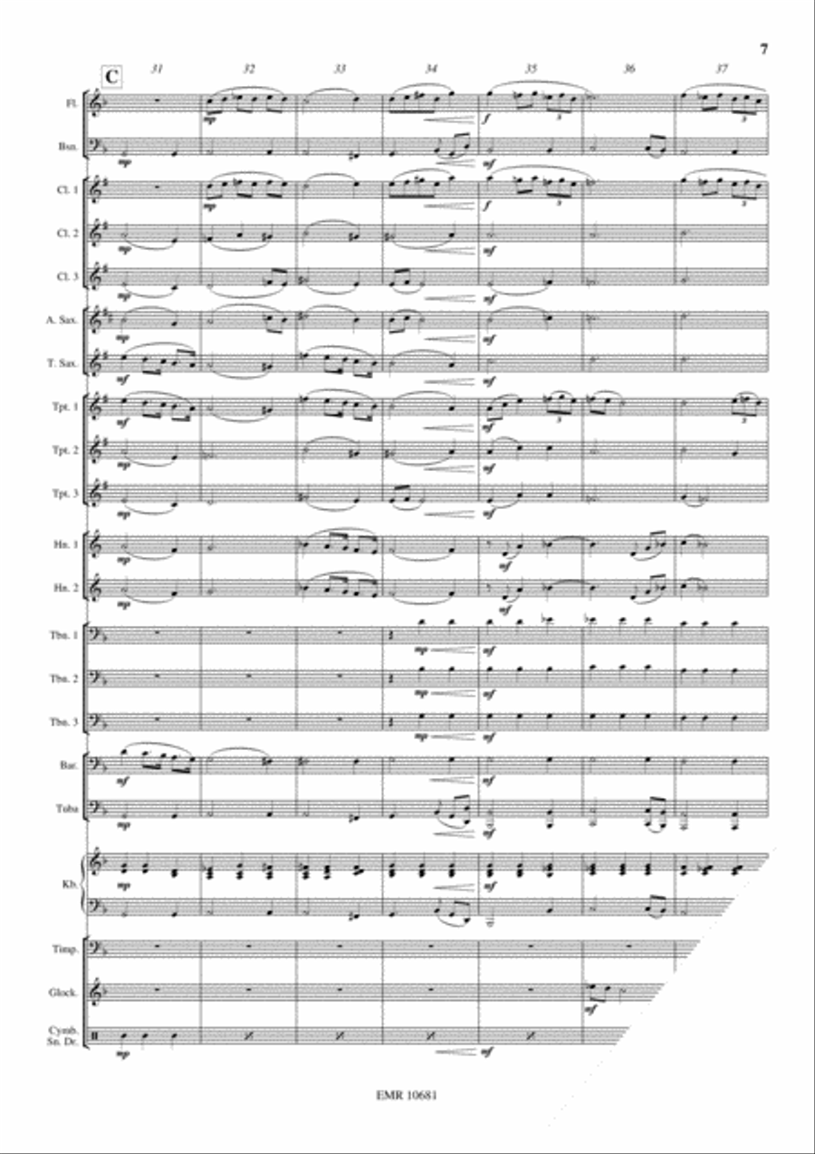 Adagio Concert Band scores gallery preview page 8