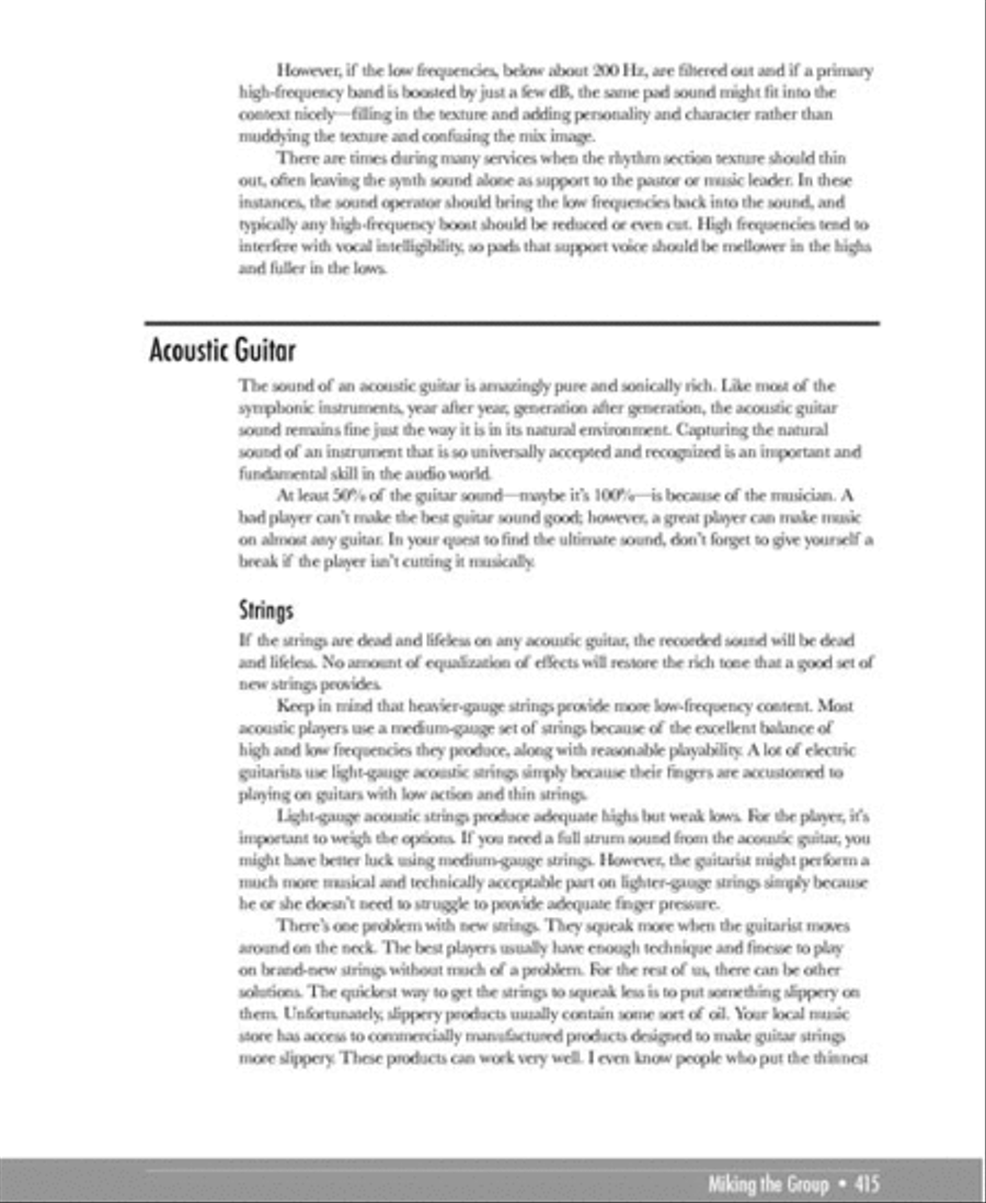 The Ultimate Church Sound Operator's Handbook – 2nd Edition Collection / Songbook scores gallery preview page 2