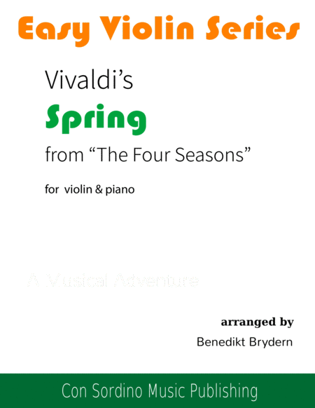 Vivaldi Spring Easy Violin image number null