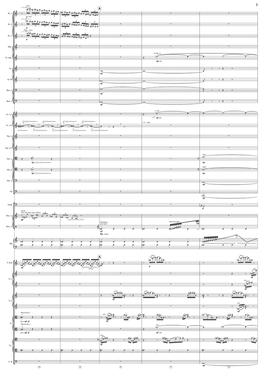Sortilèges - Score Only Full Orchestra scores gallery preview page 3