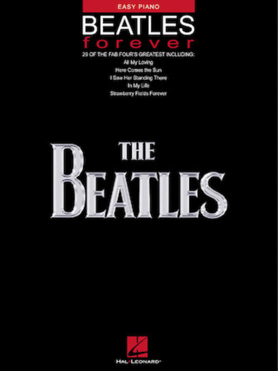 Beatles Forever Easy Piano scores gallery preview page 1