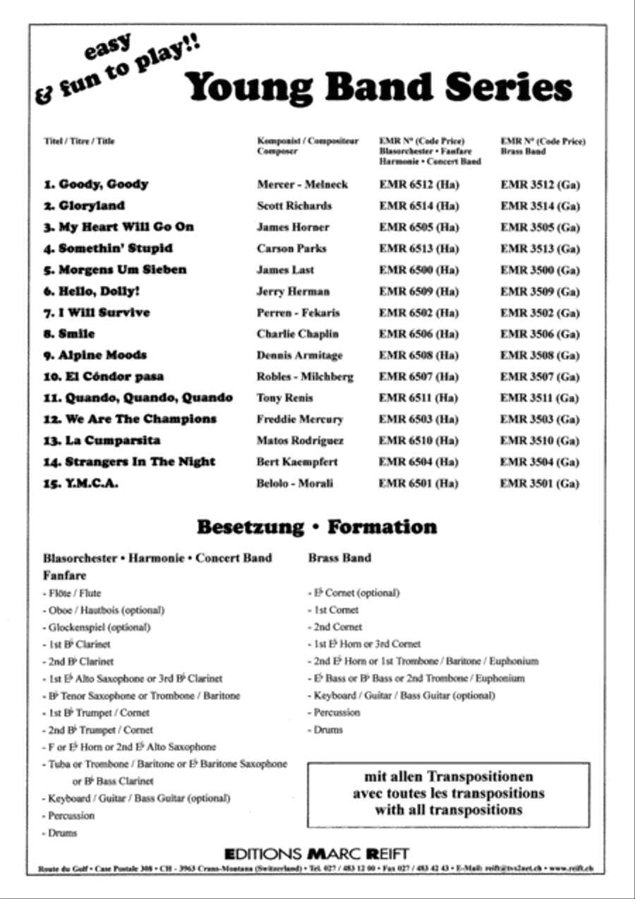 I Will Survive Concert Band scores gallery preview page 11