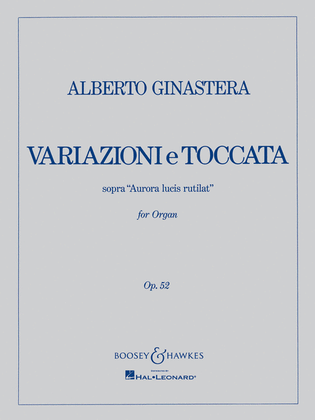 Variazioni e Toccata, Op. 52