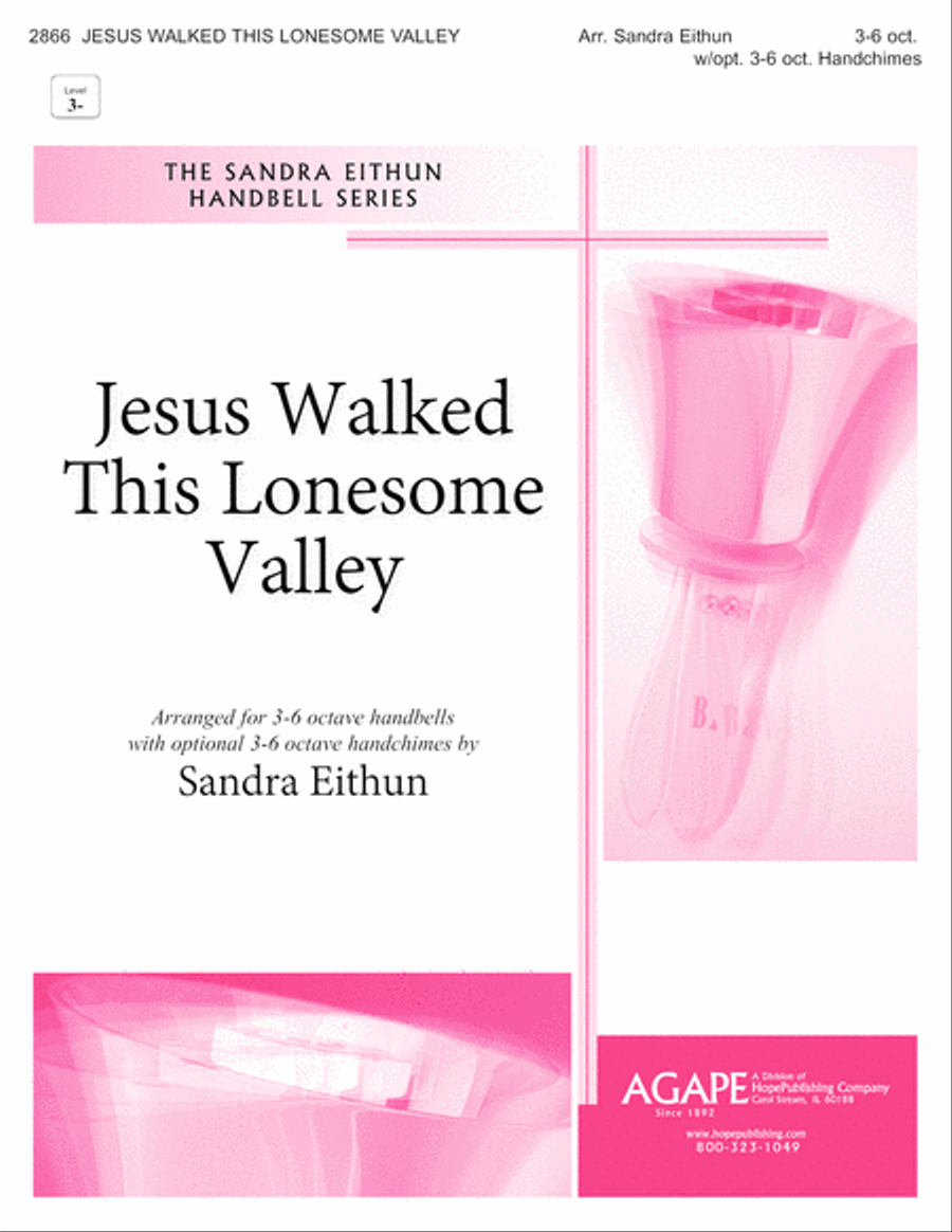 Jesus Walked This Lonesome Valley Handbell Choir scores gallery preview page 1