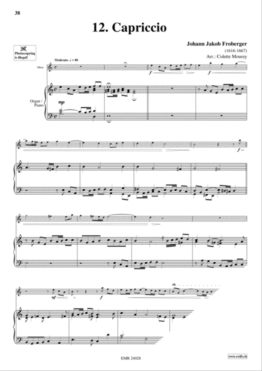 40 Greatest Baroque Hits Volume 1 Organ scores gallery preview page 14