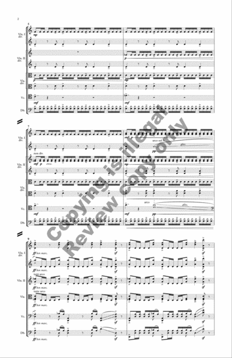 Dabke String Orchestra scores gallery preview page 5