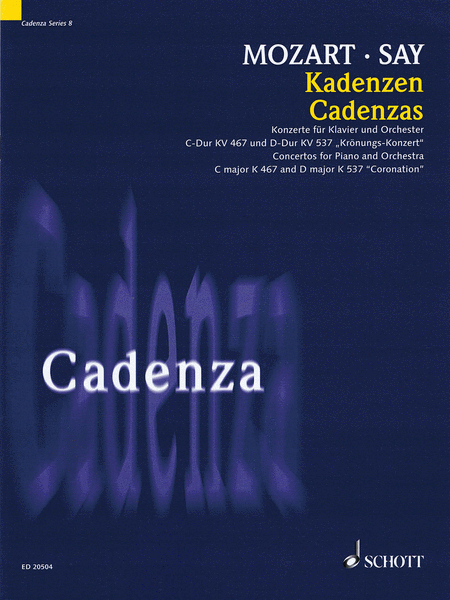 Cadenza - Concertos for Piano and Orchestra in C Major, K. 457 and D Major K. 537 Coronation