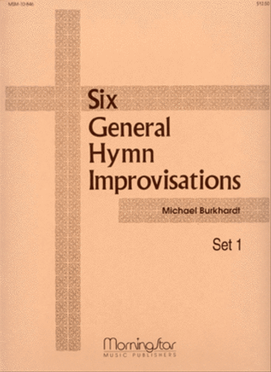 Six General Hymn Improvisations, Set 1 Organ scores gallery preview page 1