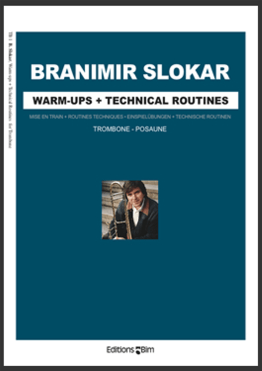 Warm-ups + technical routines Trombone scores gallery preview page 1