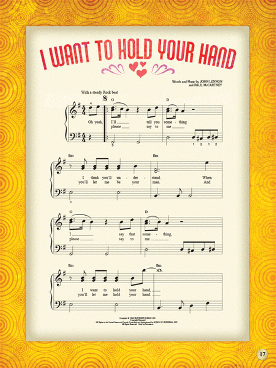 My First Rock Song Book Easy Piano scores gallery preview page 4