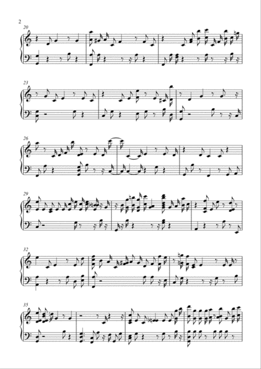 Lo último que Dios creó String Orchestra scores gallery preview page 2