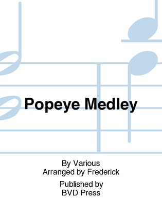 Book cover for Popeye Medley