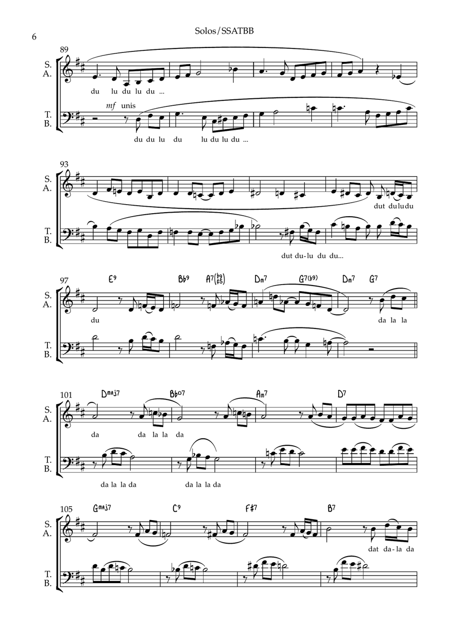 Wave 4-Part scores gallery preview page 6