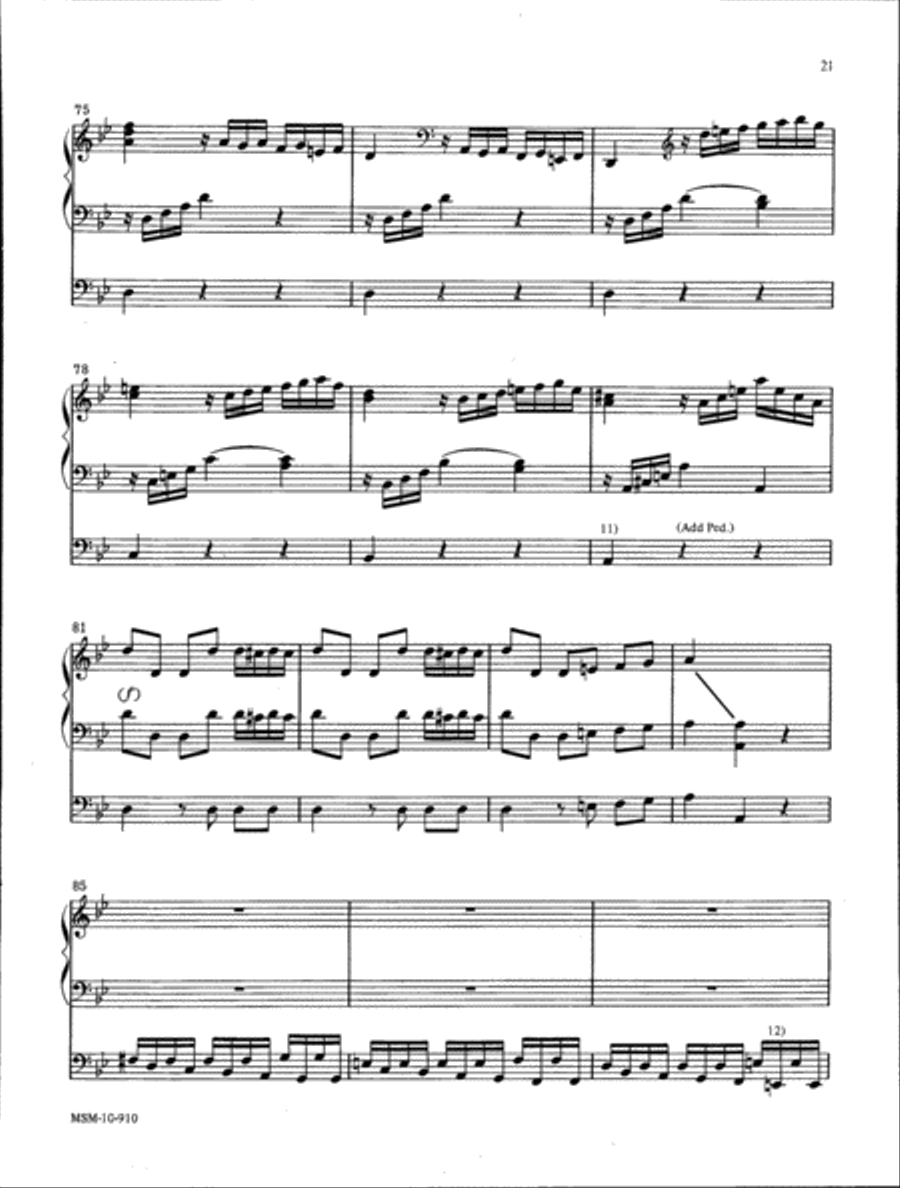 Concerto in G Minor Concerto in G Minor Organ scores gallery preview page 8