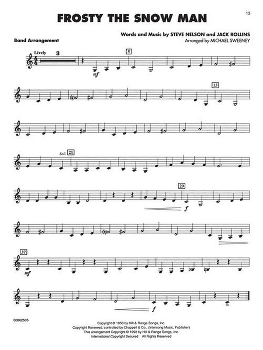 Christmas Favorites - Bb Bass Clarinet
