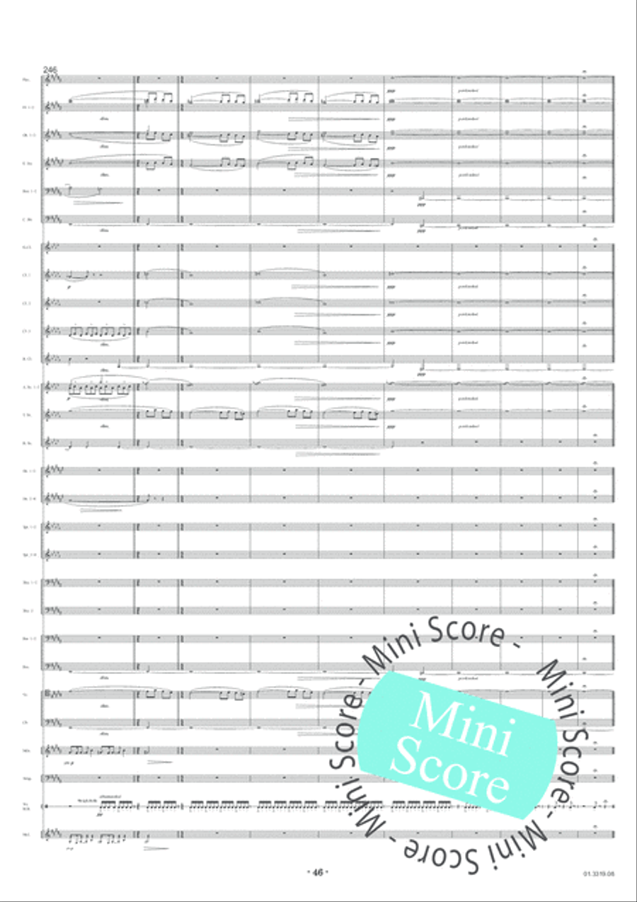 Feste Romane Concert Band scores gallery preview page 50