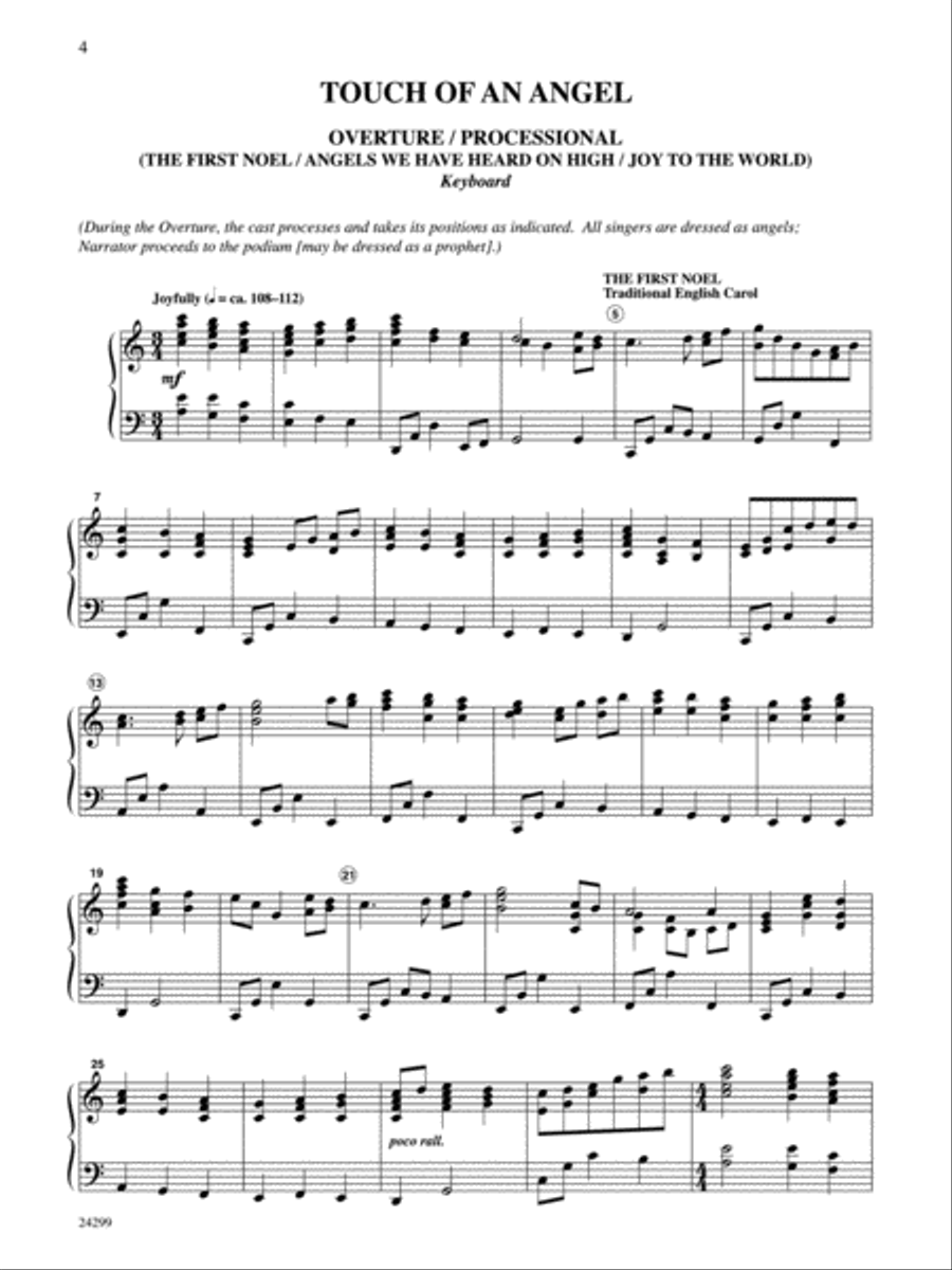 Touch of an Angel Touch of an Angel Choir scores gallery preview page 2