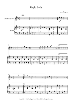 Jingle Bells, James Pierpont (Alto Sax + Piano)