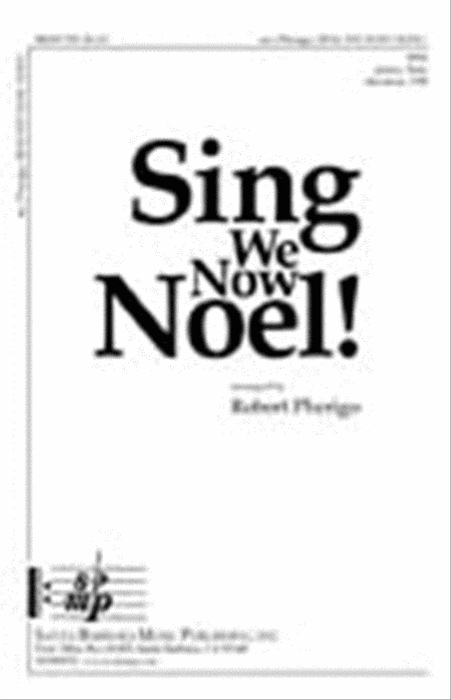 Sing We Now Noel! - SSA Octavo SSA scores gallery preview page 1