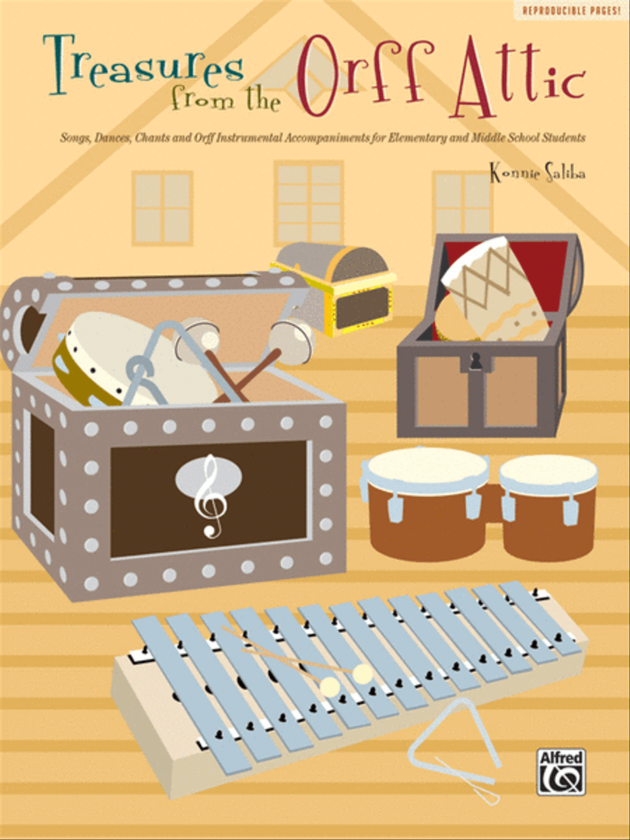Treasures from the Orff Attic Classroom Materials scores gallery preview page 1