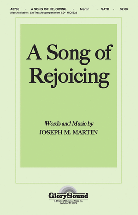 Book cover for A Song of Rejoicing
