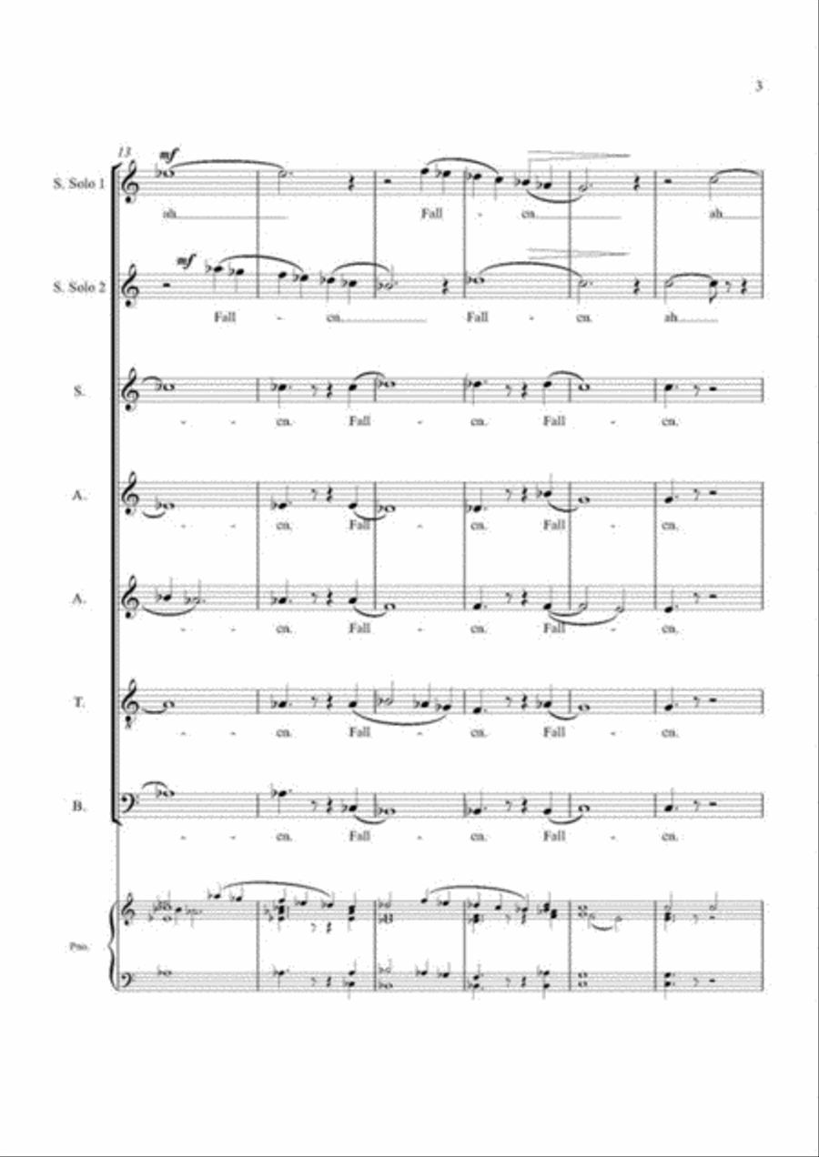Fallen 4-Part scores gallery preview page 3