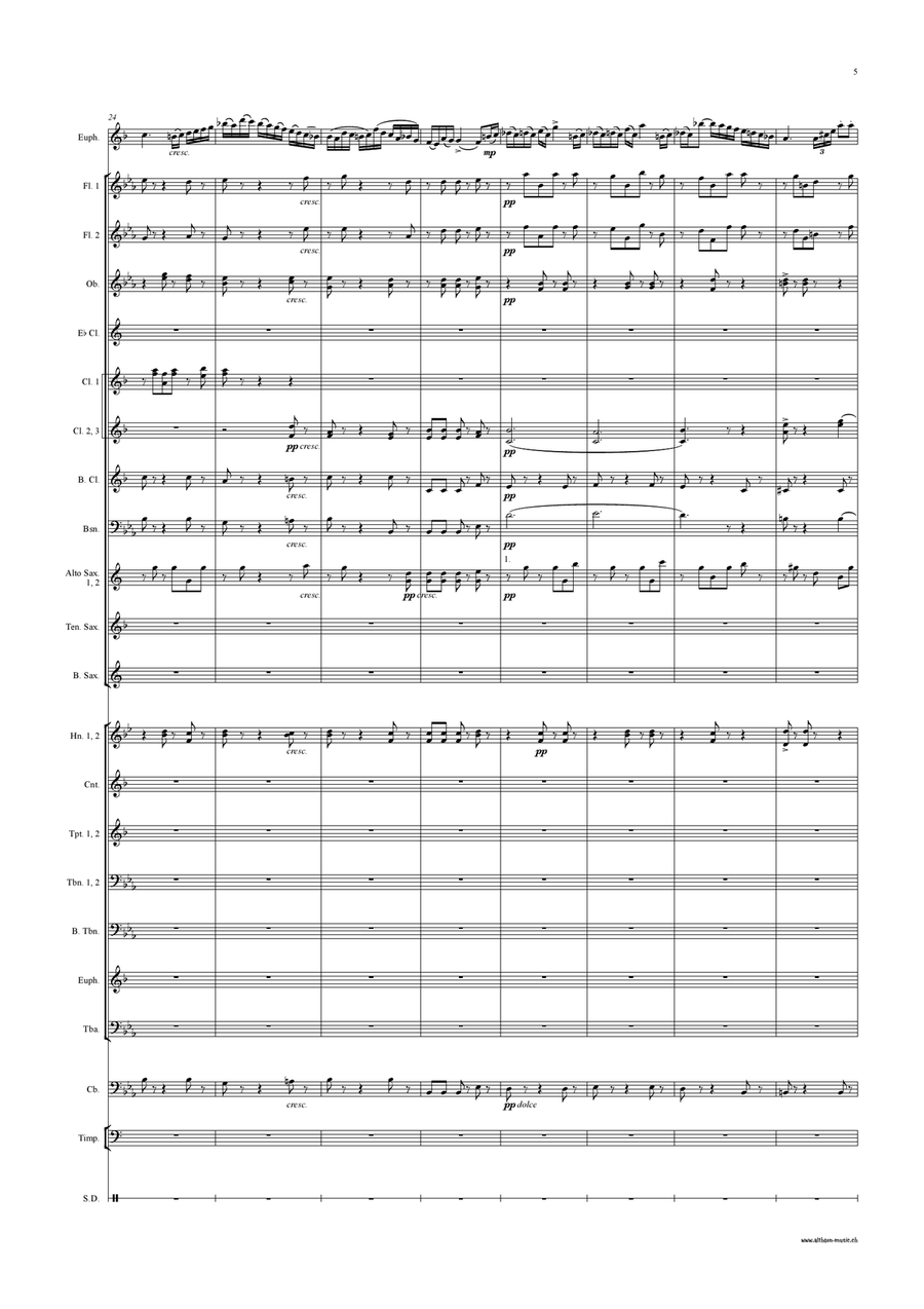 Polacca Concert Band scores gallery preview page 6