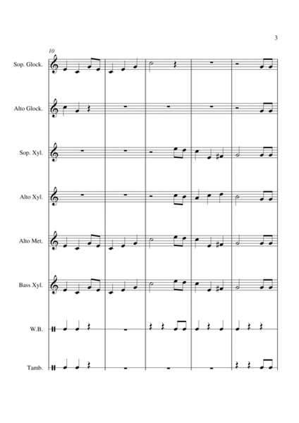 The Star Spangled Banner - For Orff Ensemble image number null