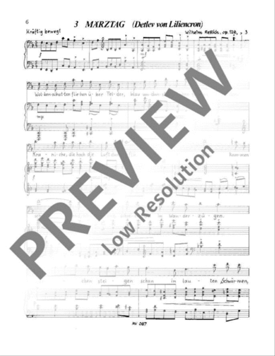 Monate im Lied Low Voice scores gallery preview page 9
