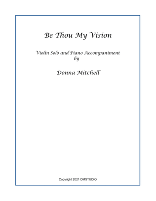 Book cover for Be thou My Vision
