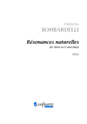 Umberto Bombardelli: RESONANCES NATURELLES (ES-22-017)