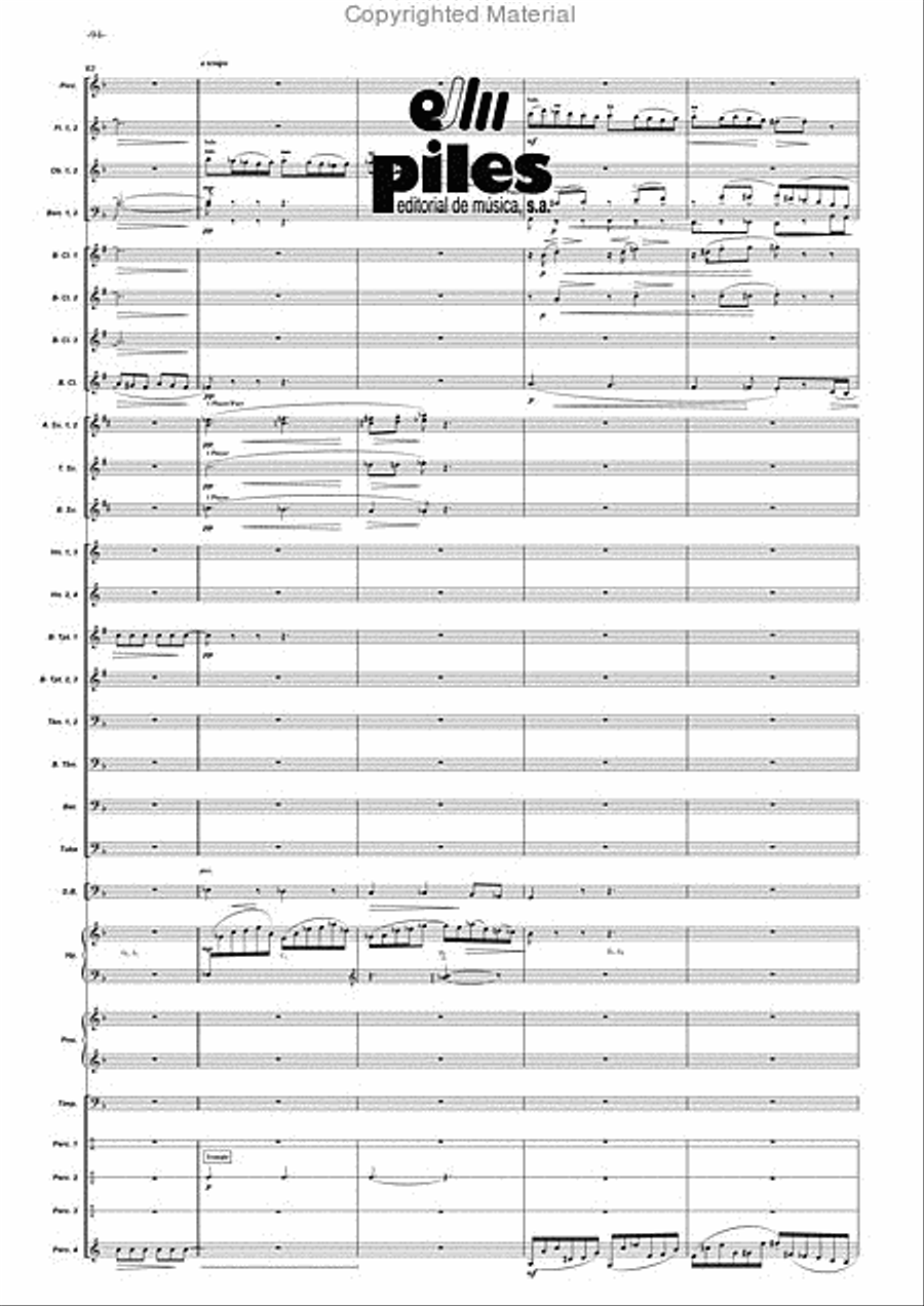 Duende Duende Concert Band scores gallery preview page 95