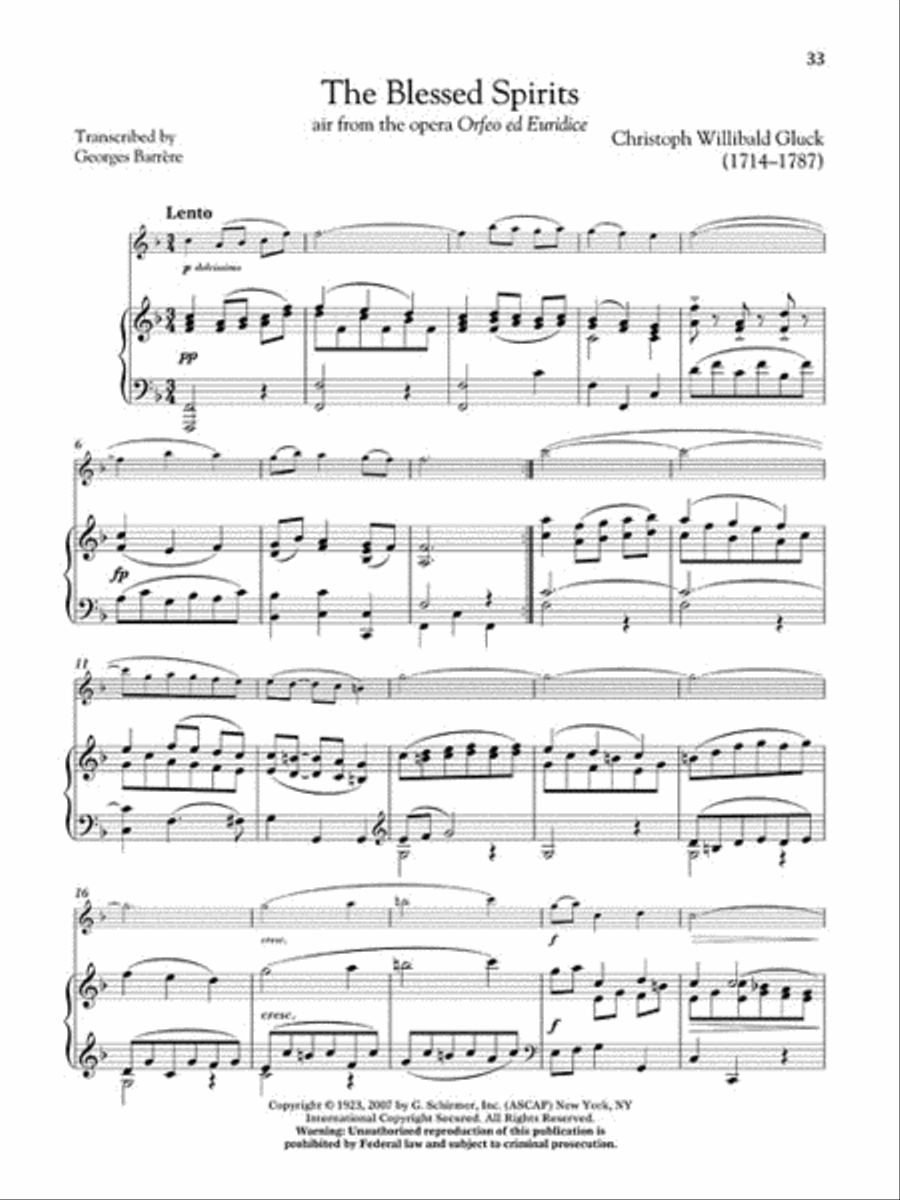 The Flute Collection – Intermediate Level Flute Solo scores gallery preview page 5
