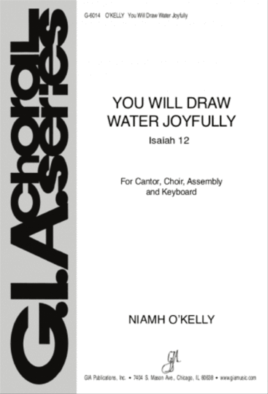 You Will Draw Water Joyfully 3-Part scores gallery preview page 1