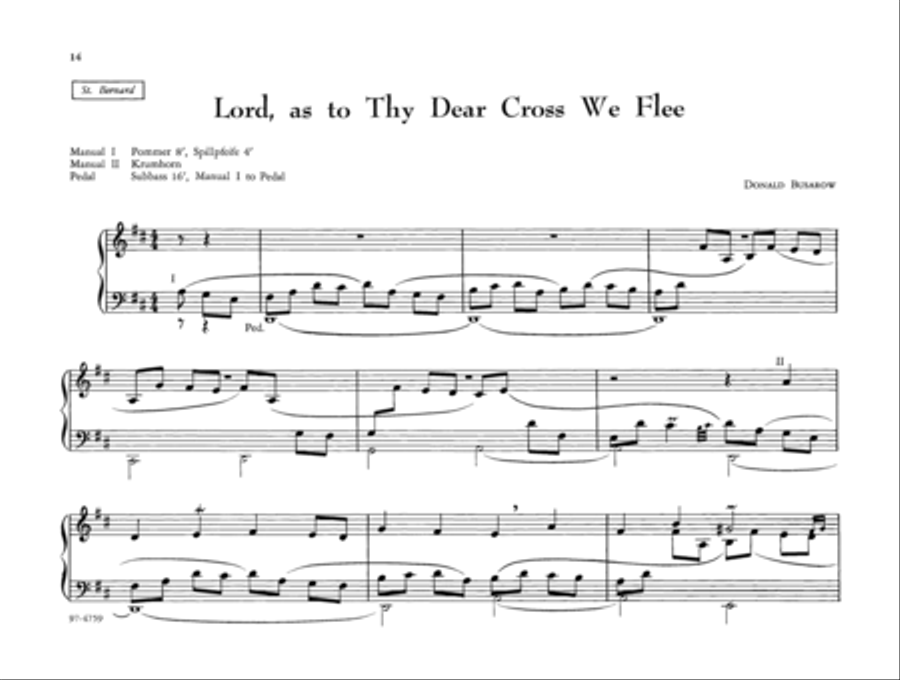 The Parish Organist, Part 12 (Familiar Hymn Tunes) Organ scores gallery preview page 6