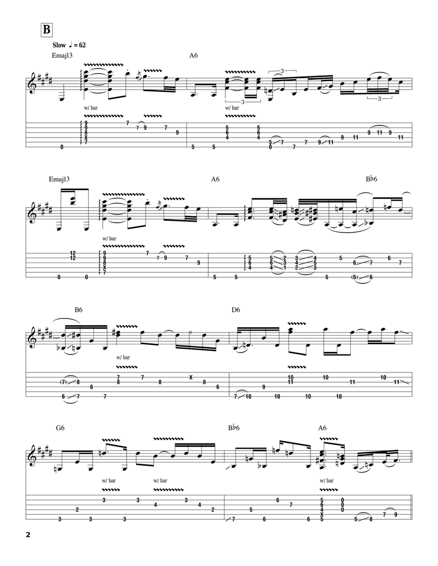 Lenny Acoustic Guitar scores gallery preview page 2