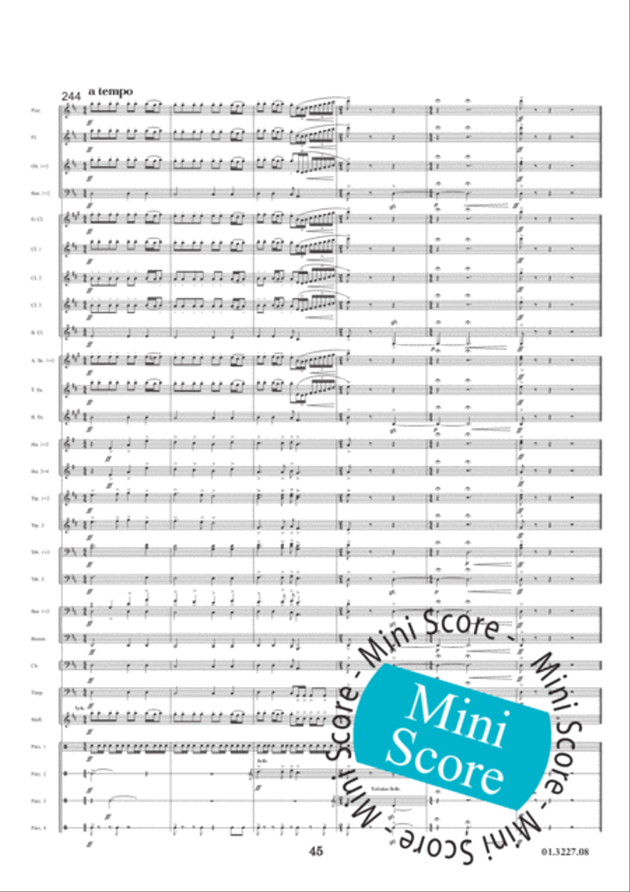 The Legend of Maracaibo Concert Band scores gallery preview page 49