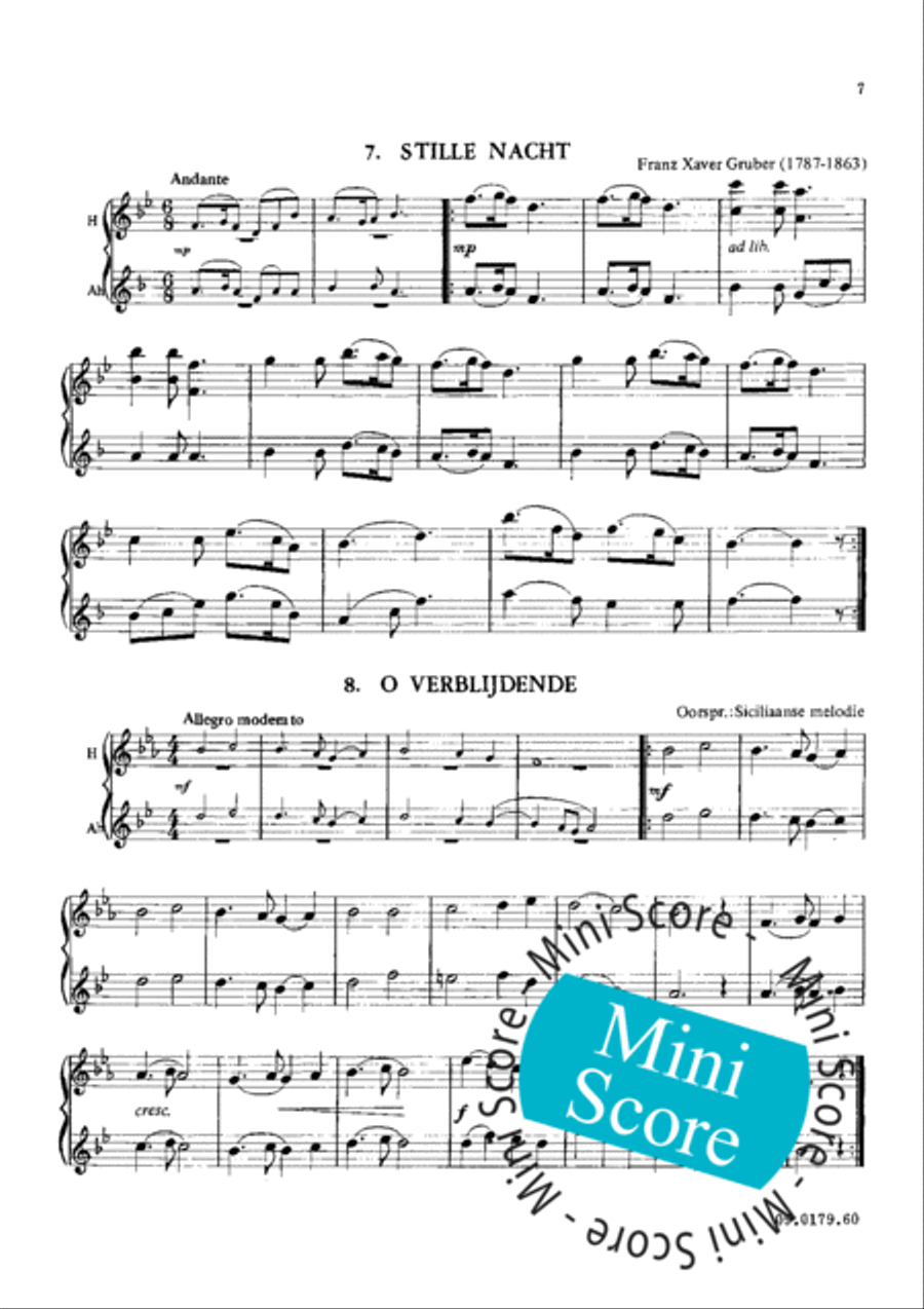 32 Christmas Melodies Woodwind Duet scores gallery preview page 10