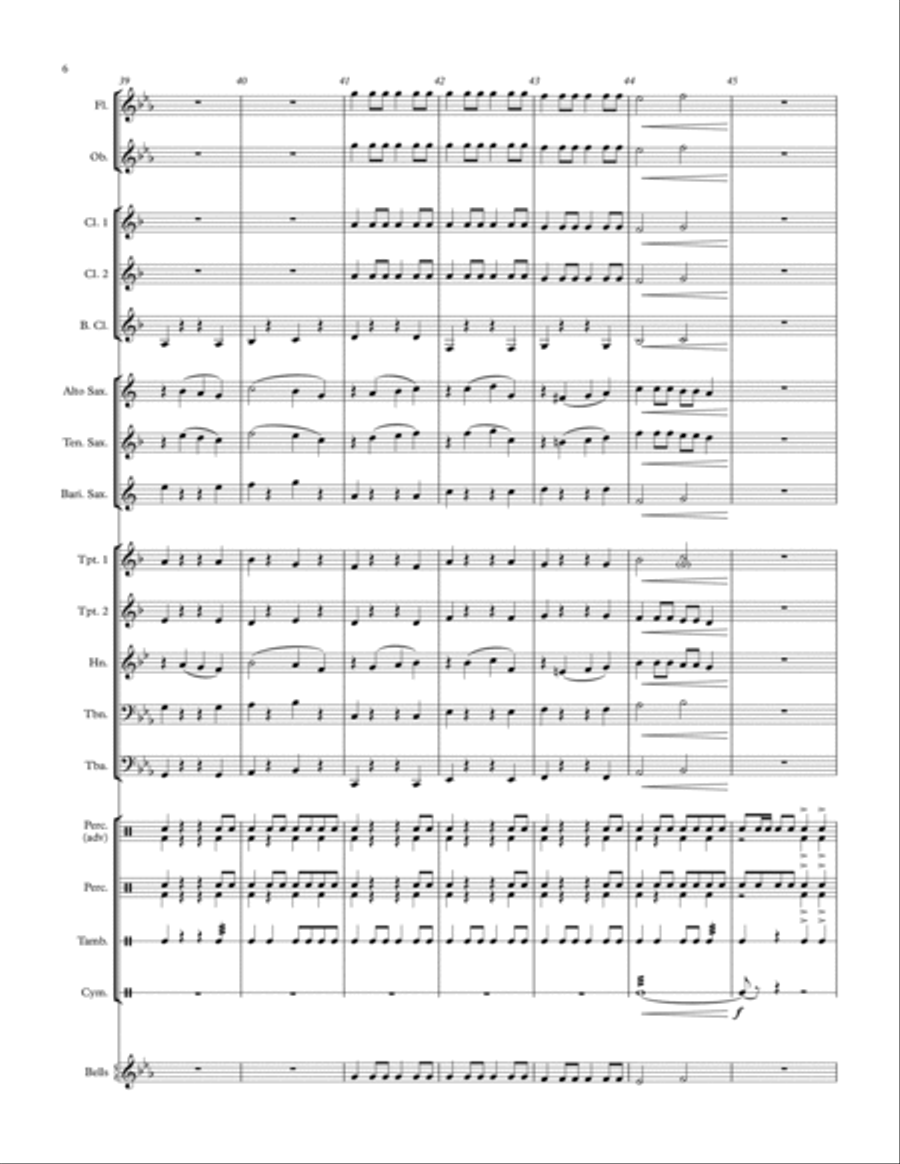 Legend - A piece for young concert band Concert Band scores gallery preview page 6